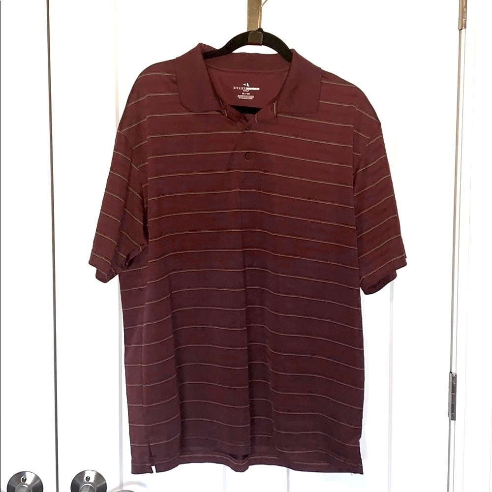 Red Striped Polo